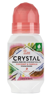 Crystal Deodorant Roll On Coconut & Vanilla